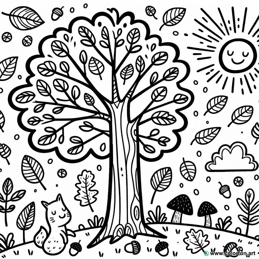 September coloring page for preschoolers download or print for free
