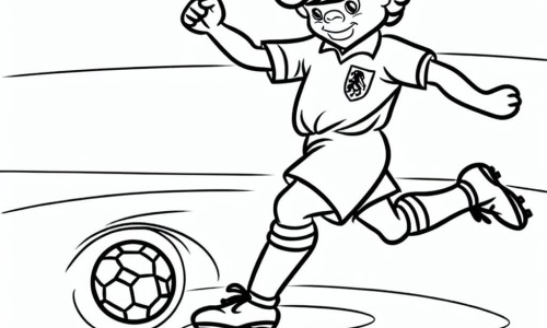 Coloring pages of sports
