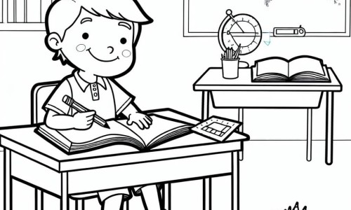 Coloring pages for schools