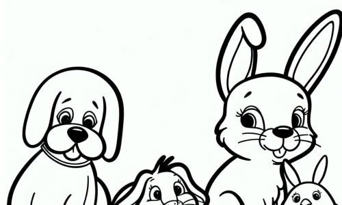 Animal coloring pages